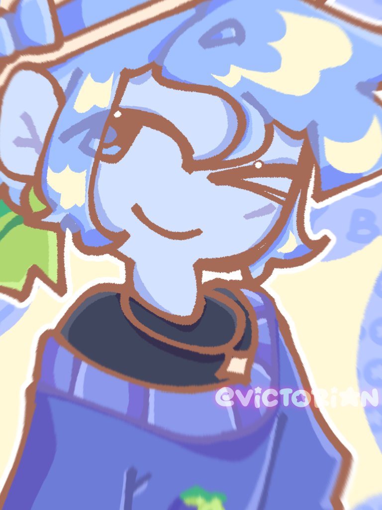 SweetSeraFlint's tweet photo. ✿ 🫐 BLUEBERRY BOYFRIEND !!

— am i the only one tbat actually remembered him help HE'S SO CUYE I LOVE HIM
#fnf #blueberrybf #fnfmod #doodle #styletest https://t.co/ffD04hhrSx