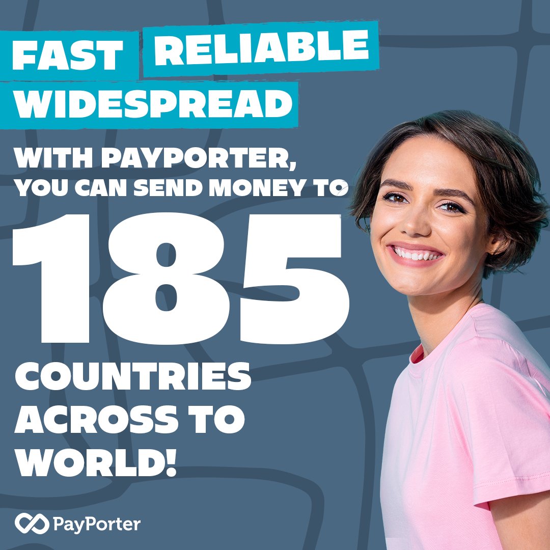 PayPorterPS's tweet photo. PayPorter makes money transfers stress-free! Visit us at a service point now to experience the comfort of fast, reliable and easy ways of sending money!
👉https://t.co/254uFiC8lH

#Fast #Reliable #Widespread https://t.co/w86Kc3bSM5
