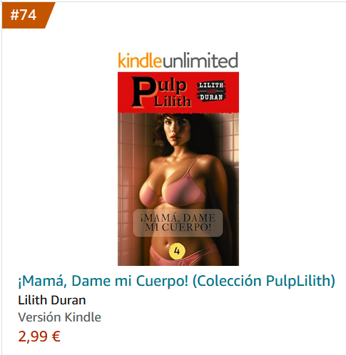 lilithduran2's tweet photo. Metemos la patita en el top100 de erótica y que siga...🥳
😯¡MAMÁ, DAME MI CUERPO!😯nuevo #PulpLilith que no te puedes perder
Cuando Ainara cambie su cuerpo con el de su hijo... ¿Creéis que respetará cierta zona o... la sobará?🥵🍆
📕➡️https://t.co/34j17ihRns
#relatoseróticos https://t.co/bqcViavryH