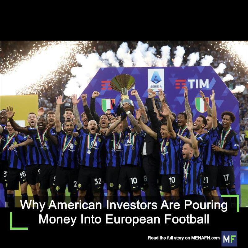 MENAFN's tweet image. Why American Investors Are Pouring Money Into European Football #American #Investors #Pouring #Money #Into #European #Football #Investment #Fund #Contract #Company #Employee dlvr.it/T9PJYY