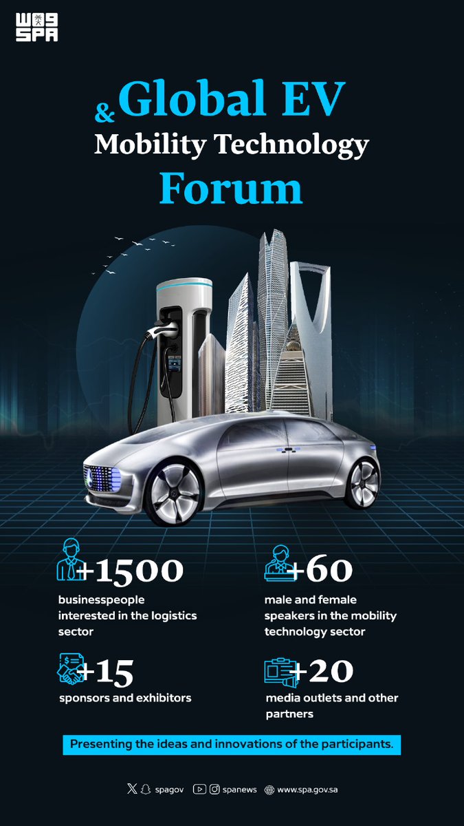 Spa_Eng's tweet image. Global EV &amp;amp; Mobility Technology Forum .. Sparking Smart Mobility &amp;amp; Global Logistics.
#gemtech
#SPAGOV