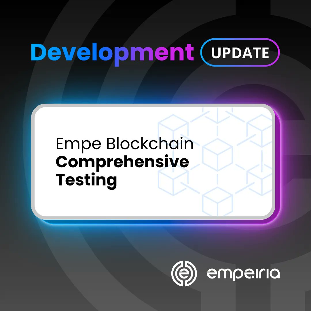 empe_io's tweet photo. 1/7 Ensuring a smooth & secure Empe Blockchain experience!🔒🚀
We leverage automated testing frameworks to identify & fix issues before they impact users. Let's explore these frameworks in detail #Empe #Blockchain #Testing https://t.co/phaJnla2Gw
