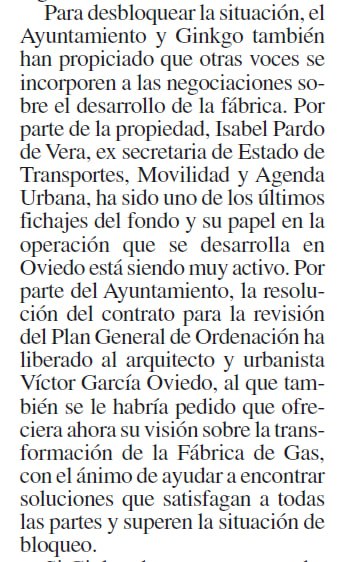 BeneditoAlvarez's tweet photo. Isabel Pardo de Vera, ao servizo do fondo Ginkgo en Uvieu.
O mesmo fondo da operación Xubias.
De confirmarse a información, estaria incapacitada para dirixir o Plan estratéxico  2030-2050.
A independencia dos operadores privados é básico para a estratexia  de plans públicos. https://t.co/wxmT70DB26