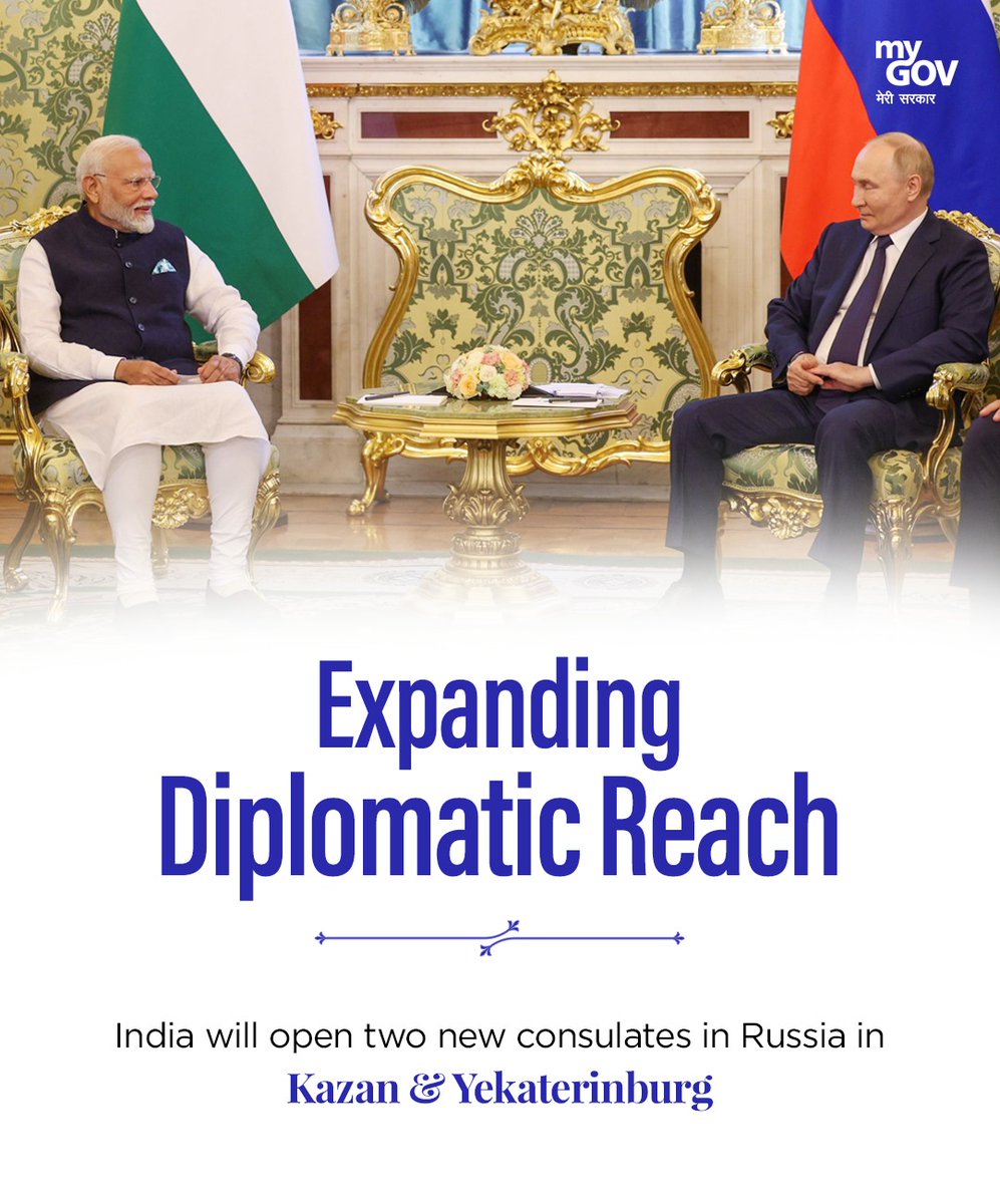 satyakumar_y's tweet photo. - PM Shri @narendramodi ji's visit to #Russia has solidified key advancements in trade and defense collaborations! 🇮🇳🇷🇺

- The mission to boost bilateral trade to $100B by 2030, focusing on national currency settlements, promises robust growth.

- Two new consulates in Kazan and Yekaterinburg will enhance diplomatic and economic ties.

- The Chennai-Vladivostok Corridor and the North-South Transport Corridor will create new trade opportunities.

- 'Make-in-India' sees a boost with India-Russia defense manufacturing, including tech transfer and joint ventures. 

#PMModiInRussia