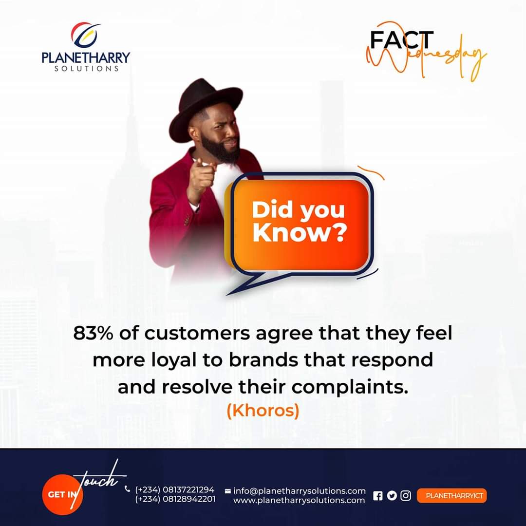 planetharryict's tweet photo. How would you rate your customer service?

#Planetharry #Business #Branding #DigitalMedia #Innovations #Tech https://t.co/xnJuhTqUnV