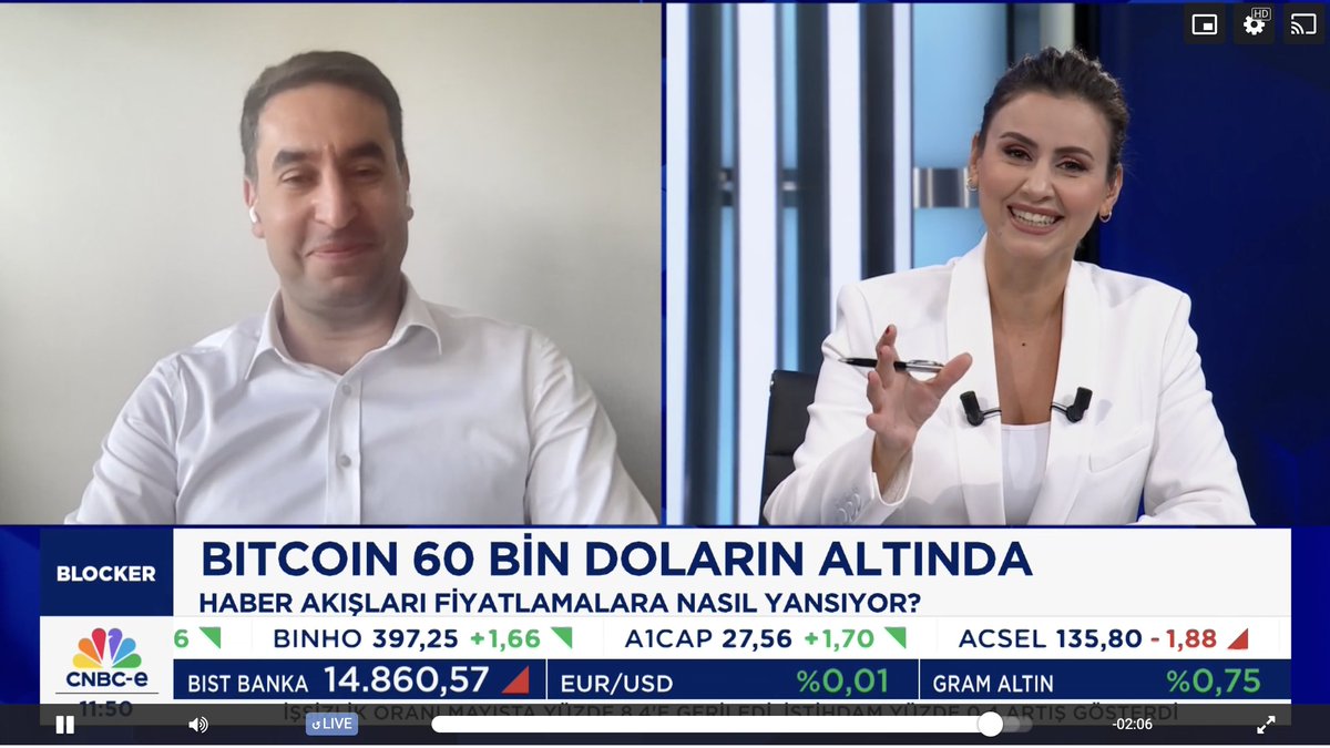 🎙️ OKX TR Yönetim Kurulu Başkanımız <a href="/mehmet_camir/">Mehmet Çamır</a> CNBC-e’de canlı yayında!

💬 #Bitcoin 60.000$'ın altında, bizi neler bekliyor?

📺 Canlı yayını izlemek için: cnbce.com/canli-yayin