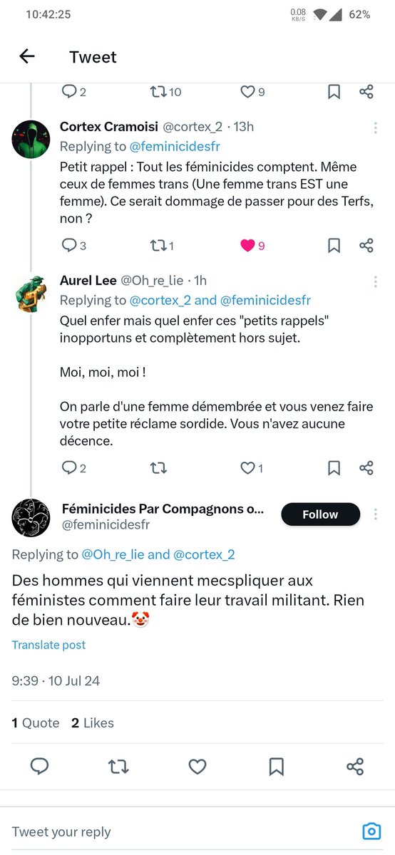 Grenathena's tweet photo. @mischaevanzoe S'il y avait besoin d'une preuve supplémentaire

Par "Des hommes" je mettrait ma main à couper que l'auteur·ice implique que la personne ayant fait le rappel est une femme trans https://t.co/OHMdWfIrbS