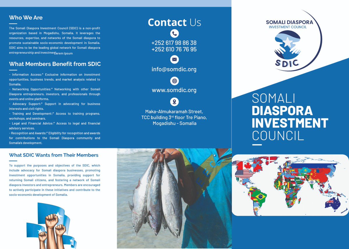 Somali Diaspora Investment Council (SDIC) tweet media