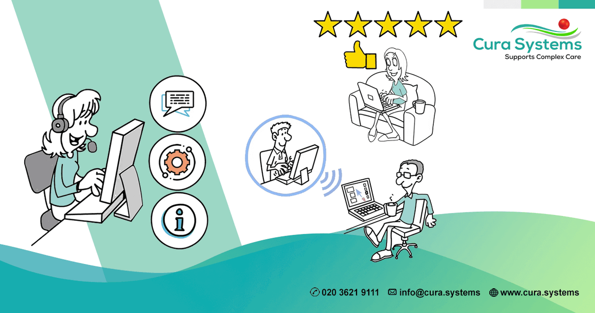 CuraSys's tweet image. We are committed to ensuring all our customers gain the best value from their investment in Cura and continue to provide a service level that is exceptional and unique to every customer. cura.systems/contact-us/ #caresoftware #digitaltransformation #CuraSupportsComplexCare