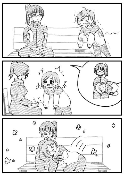 整理してたら出てきたのばまき、まきまい、ももまいでひざまくら。 