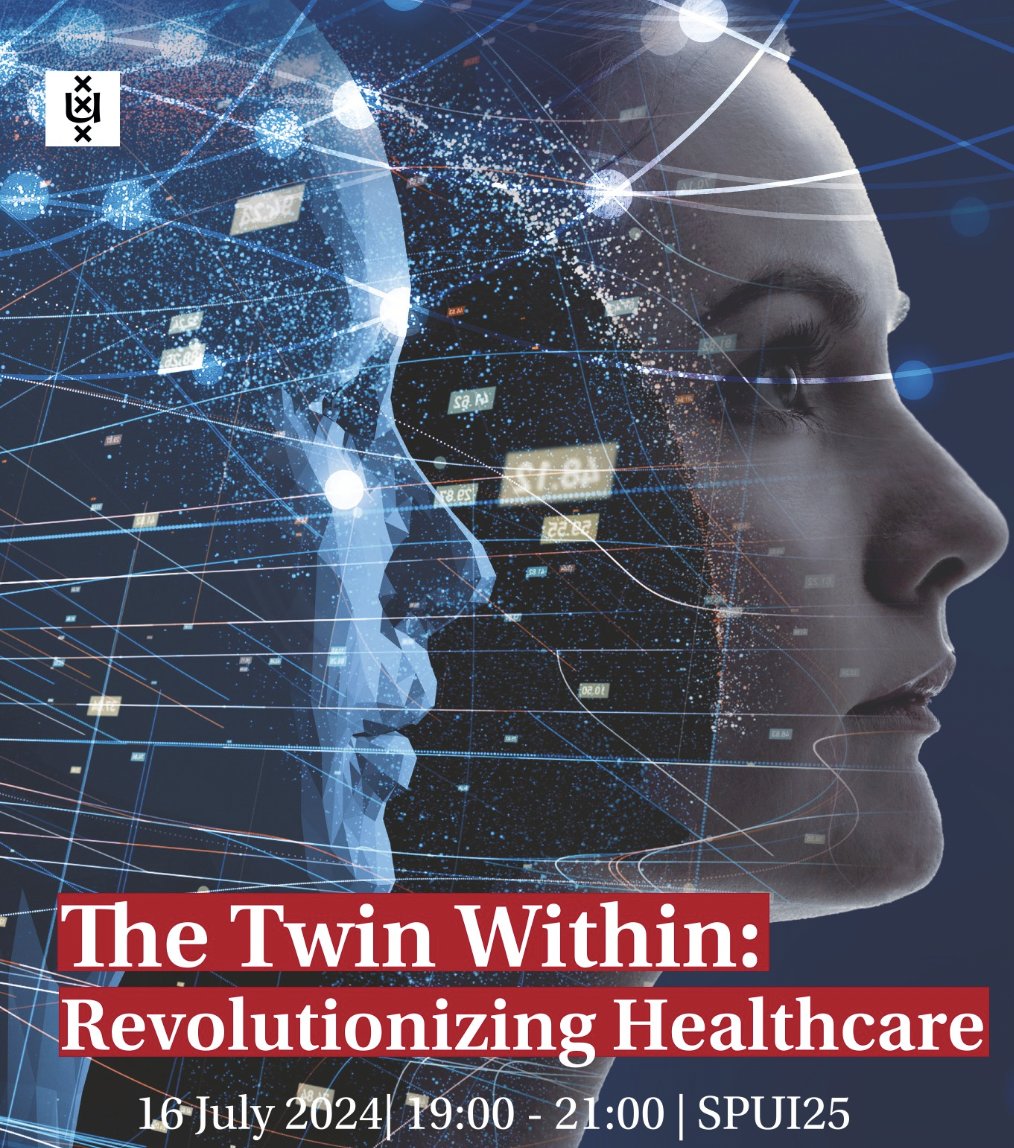 Discover the potential #VirtualHumanTwins:
❓What technologies are behind them?
❓What are the benefits for personalized #healthcare?
❓And what the ethical and social issues?

"The Twin Within" is a free event for anyone curious about technology and medicine, join us!
🗓Tue,