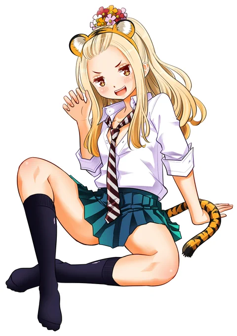 今日7月10日は「ヤンキーJKクズハナちゃん」のゆるふわ系チビ白ギャル女子、狒々野美鈴の誕生日。おめでとう!!