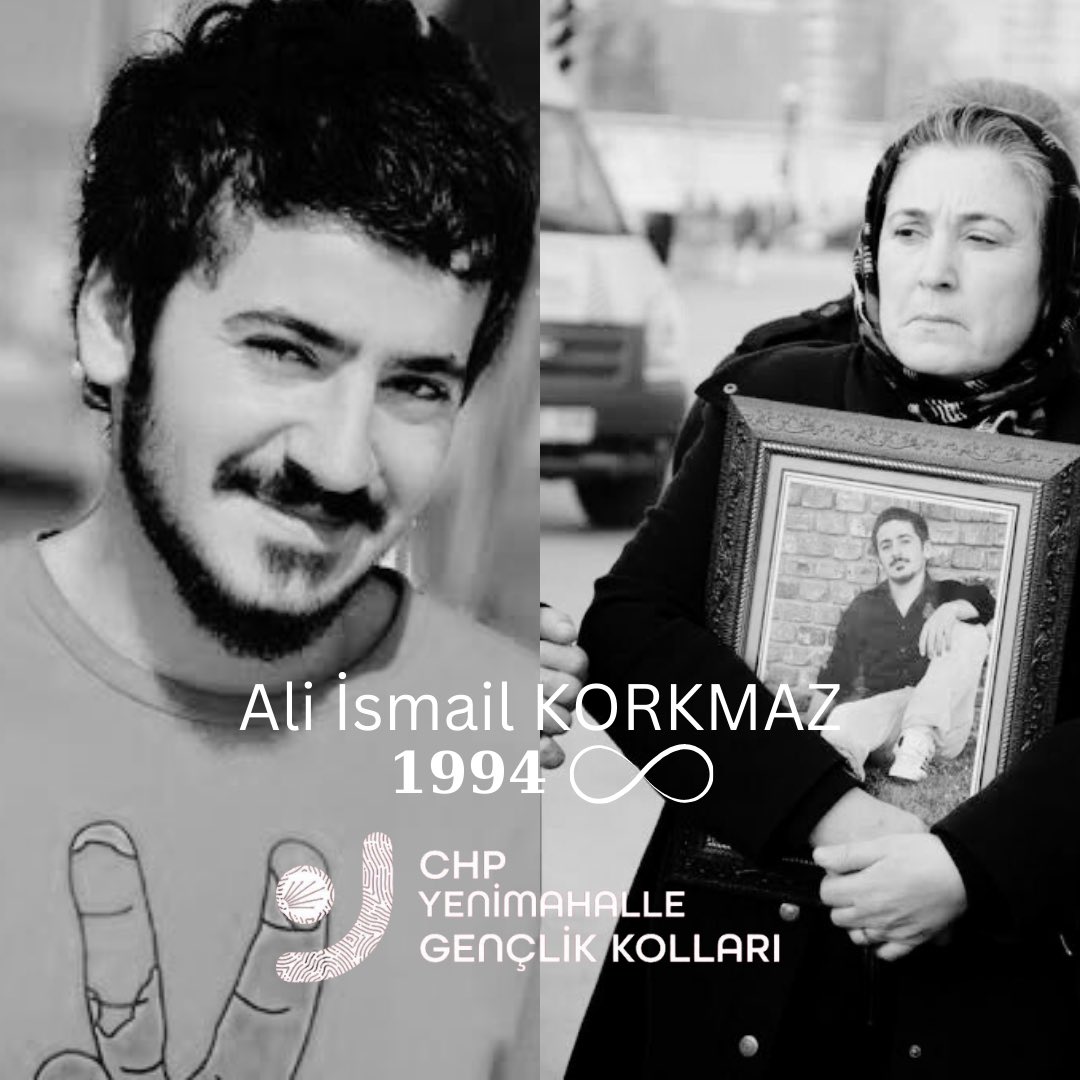 chpyenigenc's tweet photo. Gezi Direnişinde hainler tarafından dövülerek katledilen Ali İsmail Korkmaz yoldaşımızı saygı ve sevgiyle anıyoruz. 

#DüşlerindeÖzgürDünya 

@erencanpatir @TolgaTurgut_06 @gencosmankillik https://t.co/uMMKBzIsY8