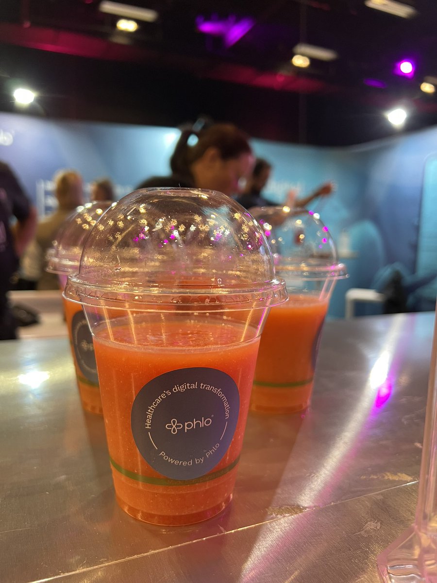 turingfest's tweet photo. Grab a smoothie this morning from @WeArePhlo and have a chat with the team to learn about their digital healthcare solutions. #TuringFest #tech #digitalhealth https://t.co/kmm4YIGOO3