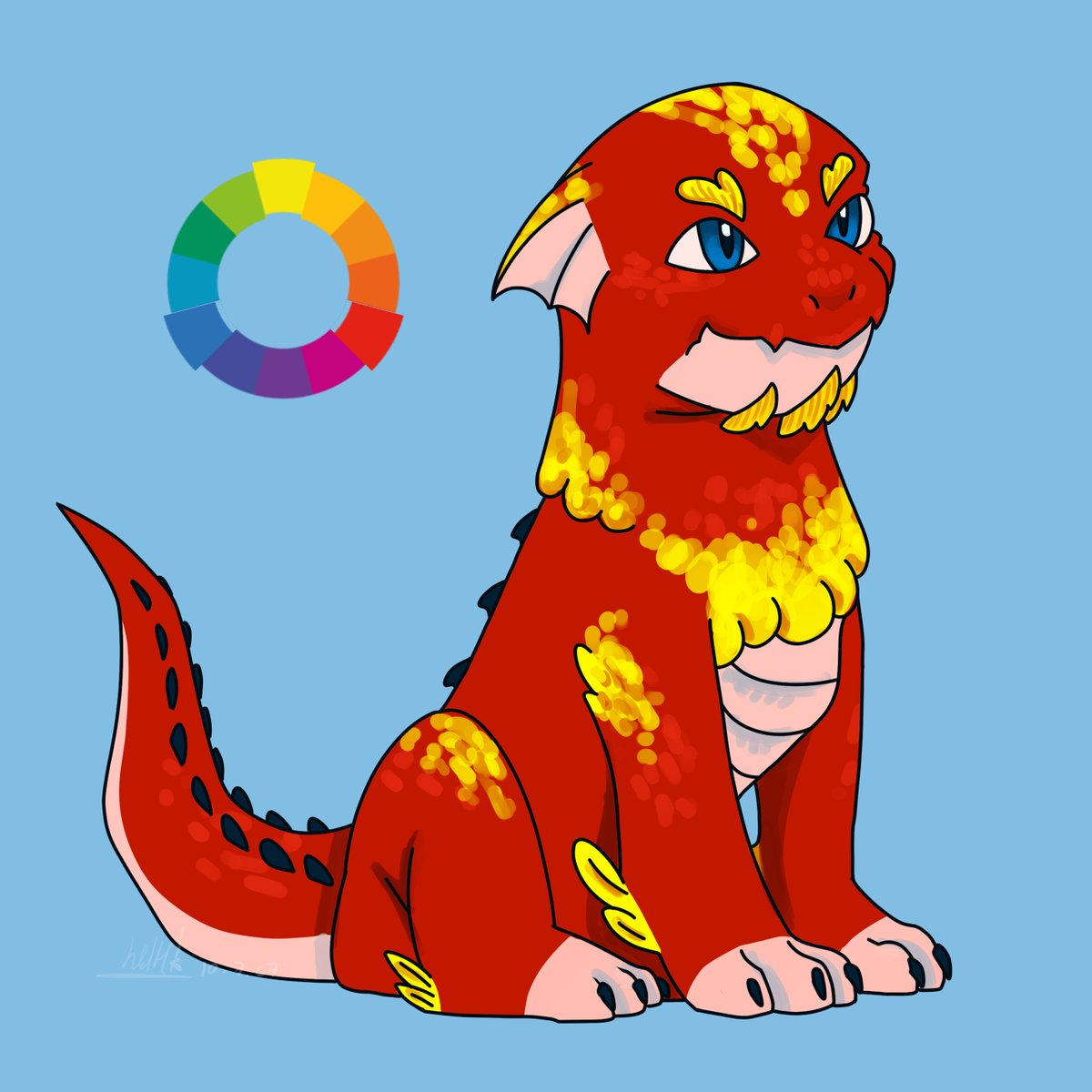 wolffyy006's tweet photo. "มอม"
ฝึก color harmony คับอันนี้ Triadic คับชอบน้องตัวนี้สุดส่วนคู่สีอื่นๆดูในเพจหน้า Bio ได้เลยคับ https://t.co/cEU5pd5Mla