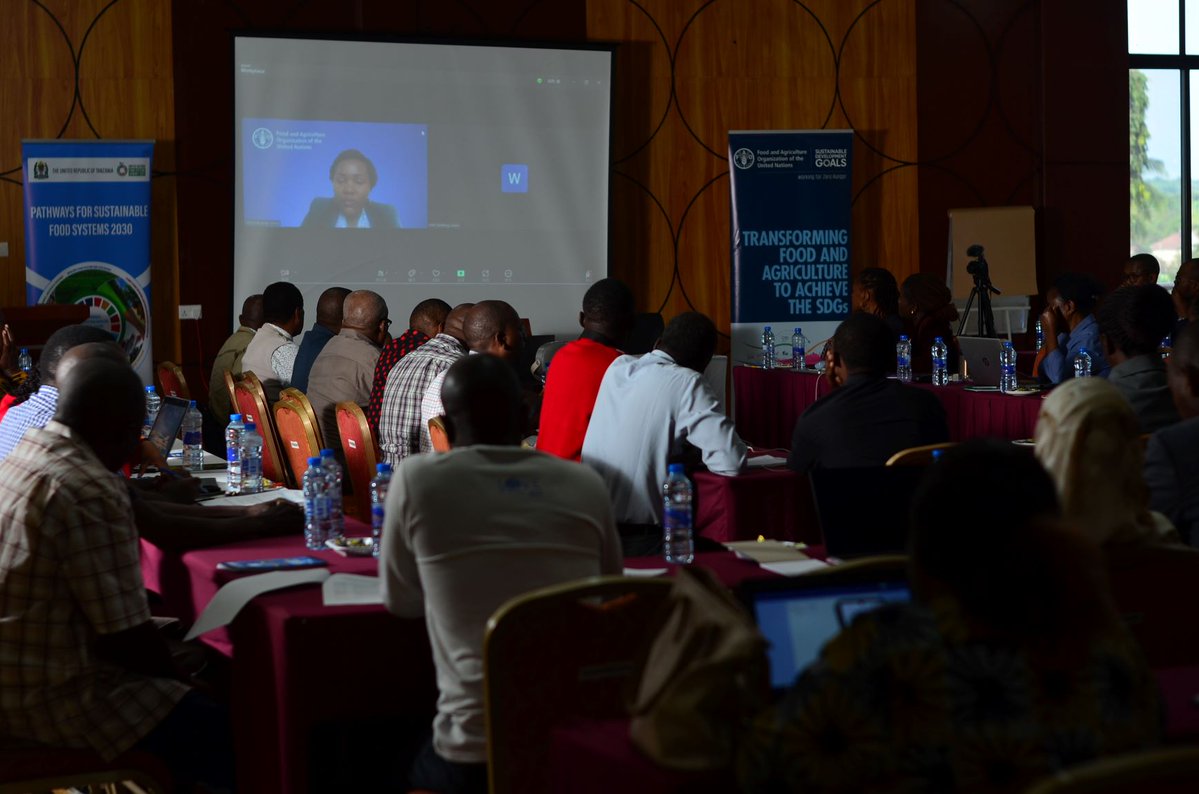 FAOTanzania's tweet photo. 📍 Morogoro

@FAO &amp; stakeholders are strategizing the design of the Food Systems Integrated Program under GEF-8. The program will be implemented in Usangu Landscape &amp; Zanzibar targeting

🌾 rice
🐄 livestock
🐟 aquaculture

Efforts will ⬇️ ecological footprints from farm to table https://t.co/pczSDu6hsn