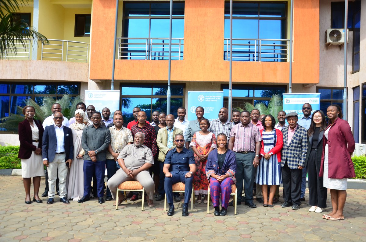 FAOTanzania's tweet photo. 📍 Morogoro

@FAO &amp; stakeholders are strategizing the design of the Food Systems Integrated Program under GEF-8. The program will be implemented in Usangu Landscape &amp; Zanzibar targeting

🌾 rice
🐄 livestock
🐟 aquaculture

Efforts will ⬇️ ecological footprints from farm to table https://t.co/pczSDu6hsn