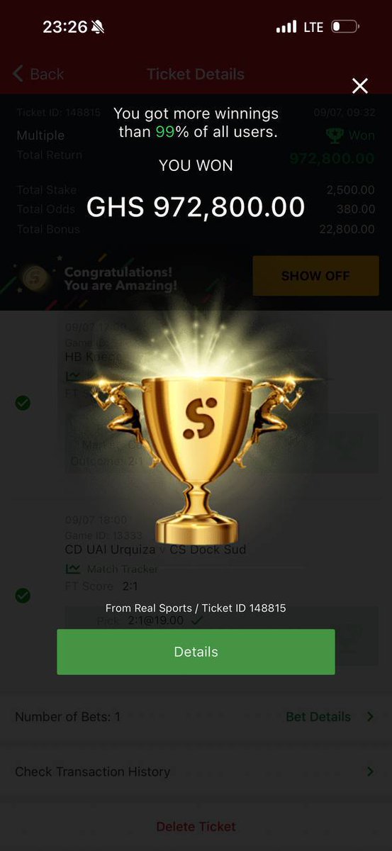 fixed24231's tweet image. Congratulation to all our subscriber we boom todays game back to back, tomorrow game will be lite than todays own with big odd and huge winning 🏆 if you’re ready to be among tomorrow winning team come to my dm via WhatsApp now and let boom 💥 congratulation