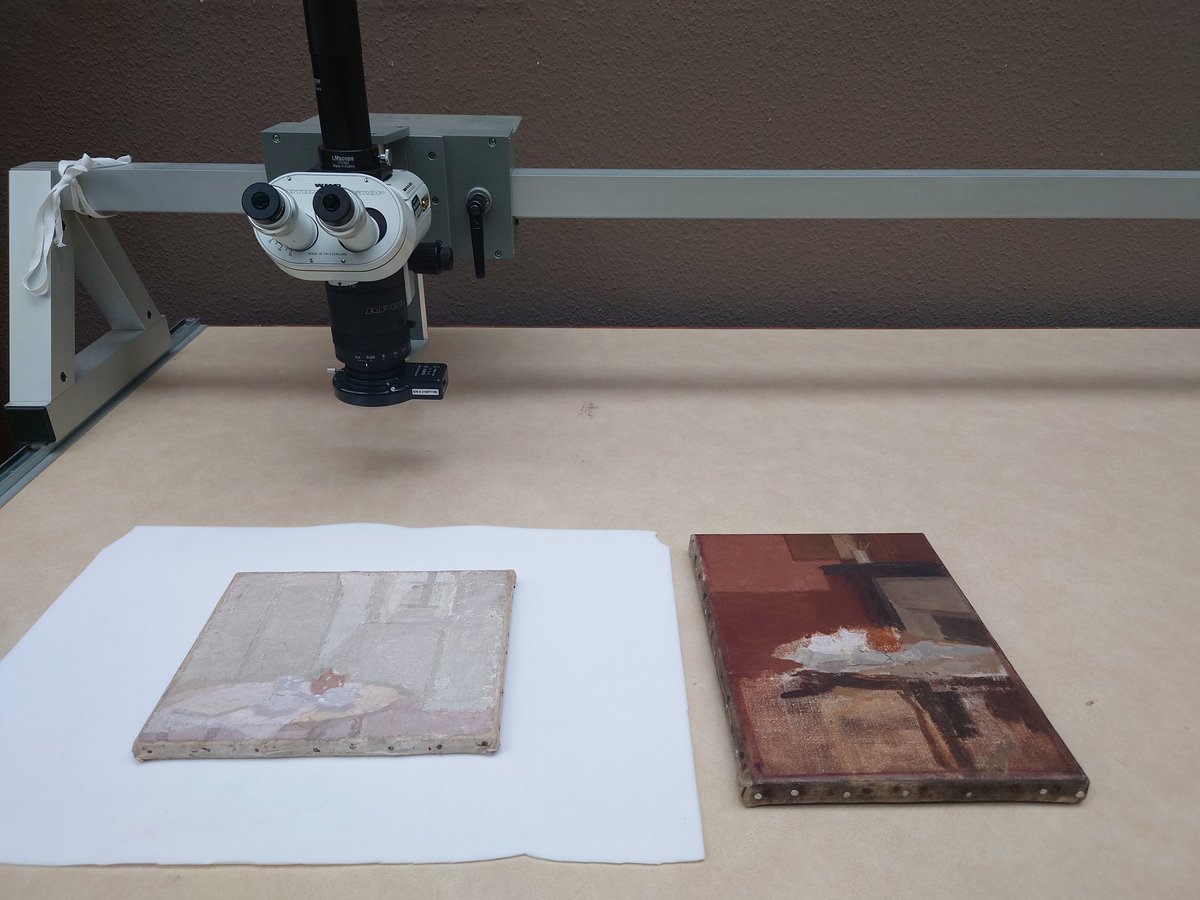 #GwenJohn study day 2❤️ <a href="/AmgueddfaCymru/">Amgueddfa Cymru | Museum Wales</a> <a href="/NatHistConserve/">NatHistConservation</a> <a href="/NatMuseumArt/">National Museum Art</a> <a href="/SF_Conservation/">StFagansConservation</a>
