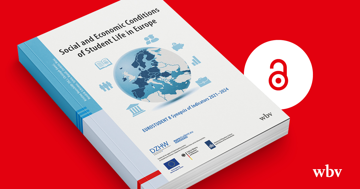 📢 EUROSTUDENT 8 ist online! Bericht mit Daten &amp; Analysen zum Studium im europäischen Hochschulraum 2021 – 2024

Social and Econmic Conditions of Student Life in Europe
#OpenAccess👉u.wbv.de/6001920eso 

<a href="/dipf_aktuell/">DIPF</a> @dzhw_info <a href="/fdz_dzhw/">FDZ-DZHW</a> @IHS_vienna
#eurostudent2024 #EHEA