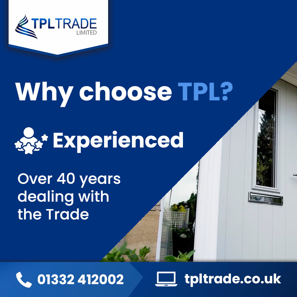 TPLTrade's tweet image. At TPL Trade, with over 40 years of experience, you'll receive swift service and dedicated support for all your orders. Get in touch to explore a variety of window and door options! 

Contact us now: loom.ly/M0Tz7bU 

#TPLTrade #ExperiencedService #WindowAndDoorOptions