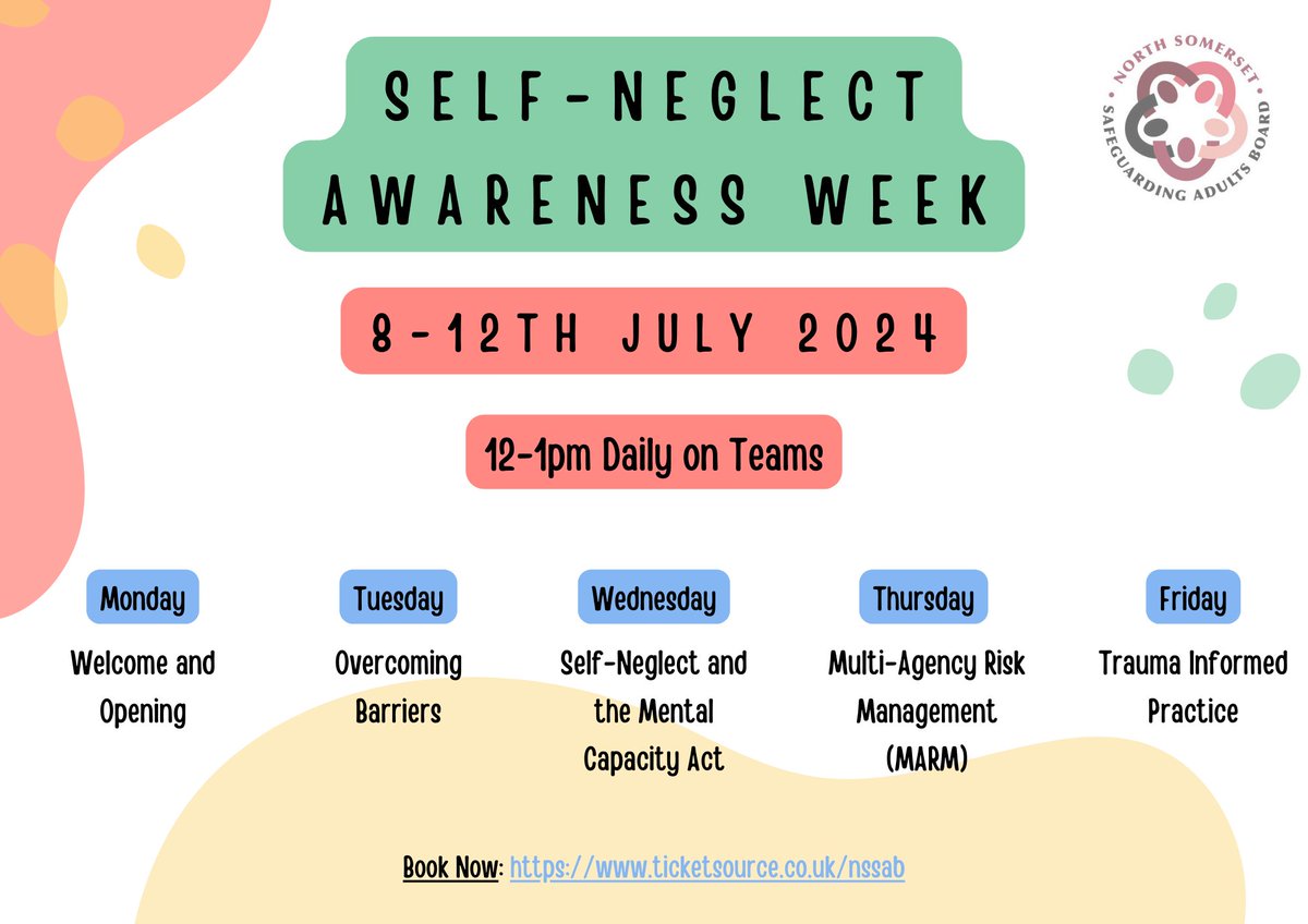 Self Neglect Awareness Week
