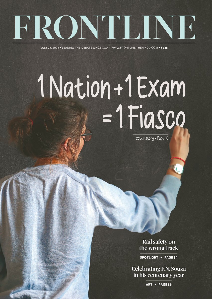 frontline_india's tweet photo. The attempts to #saffronise history or science are of a piece with the “one #nation, one #examination” project and feed the government’s mania for #centralisation and #homogenisation.

@vaishnaroy writes in Editor's note.

https://t.co/4URogBvHBQ https://t.co/fhMZOuZRnY