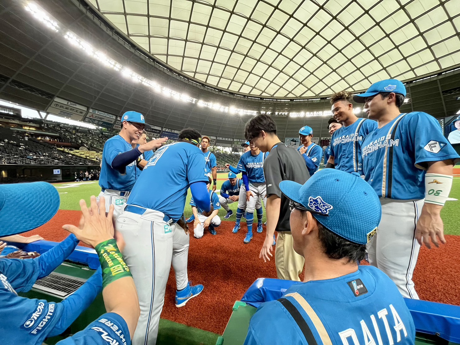 北海道日本ハムファイターズ　ユニフォーム　フランミル・レイエス選手 北海道日本ハムファイターズ ユニフォーム フランミル・レイエス選手