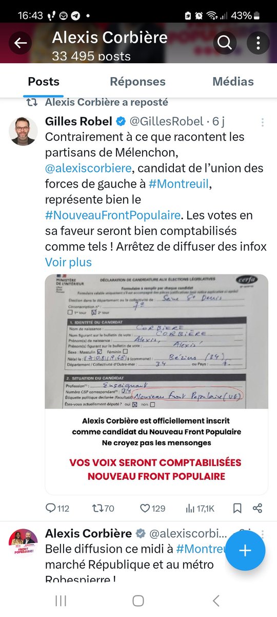 ValiBouZietti's tweet photo. Ils sont à la dérive les #dissidents.
#diviseurs #stopdiviseurs #vérité https://t.co/X6KJUYM4Ee