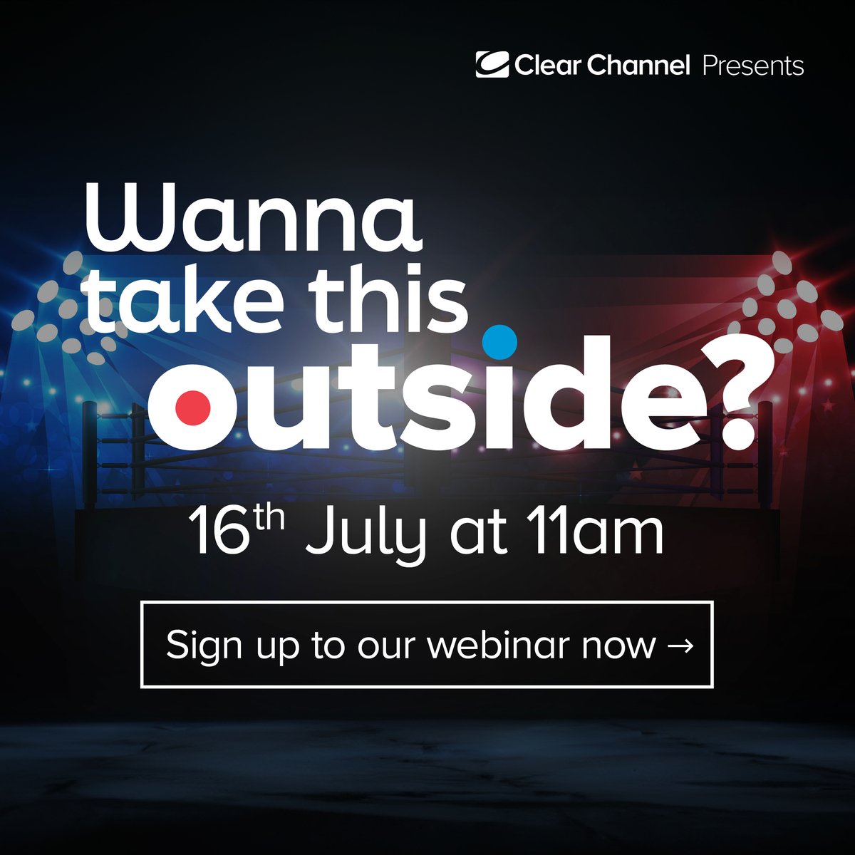 urbanginger's tweet photo. @ClearChannelUK presents... Wanna Take This Outside?👀

Research &amp; Insight Director Lindsay Rapacchi shares his insight on why having Out of Home in your corner is the key to success to winning the fight for a category entry point!

Sign up now👇
https://t.co/WK0ikxOvMM https://t.co/g5zPNzCeg7