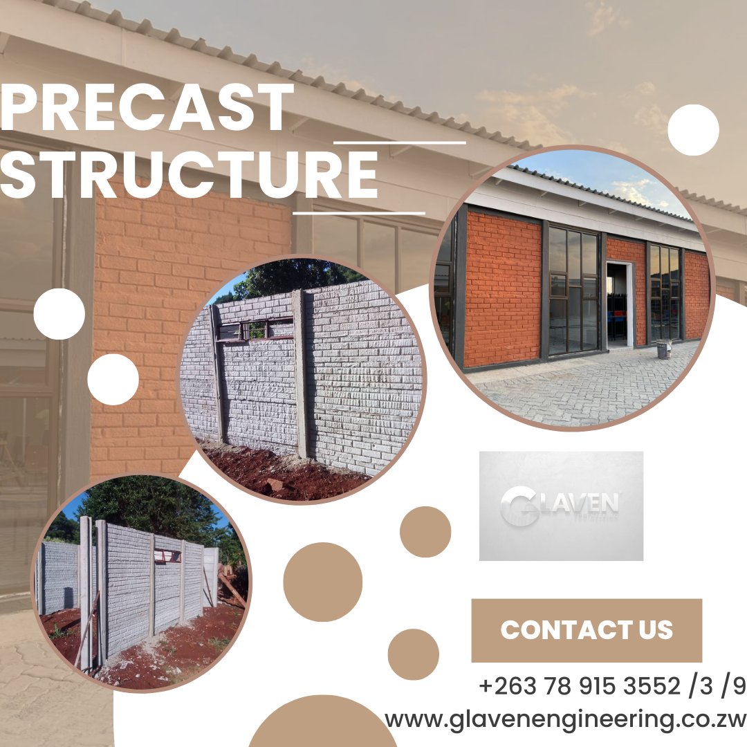 glaven_tech's tweet photo. contact us today
078 915 3552
+263 78 915 3553
+263 78 915 3559
sales@glavenengineering.co.zw
https://t.co/jIpbOnaAb2
#precast #precastwalls #precastconcrete #building #construction https://t.co/sYumLYeQMq