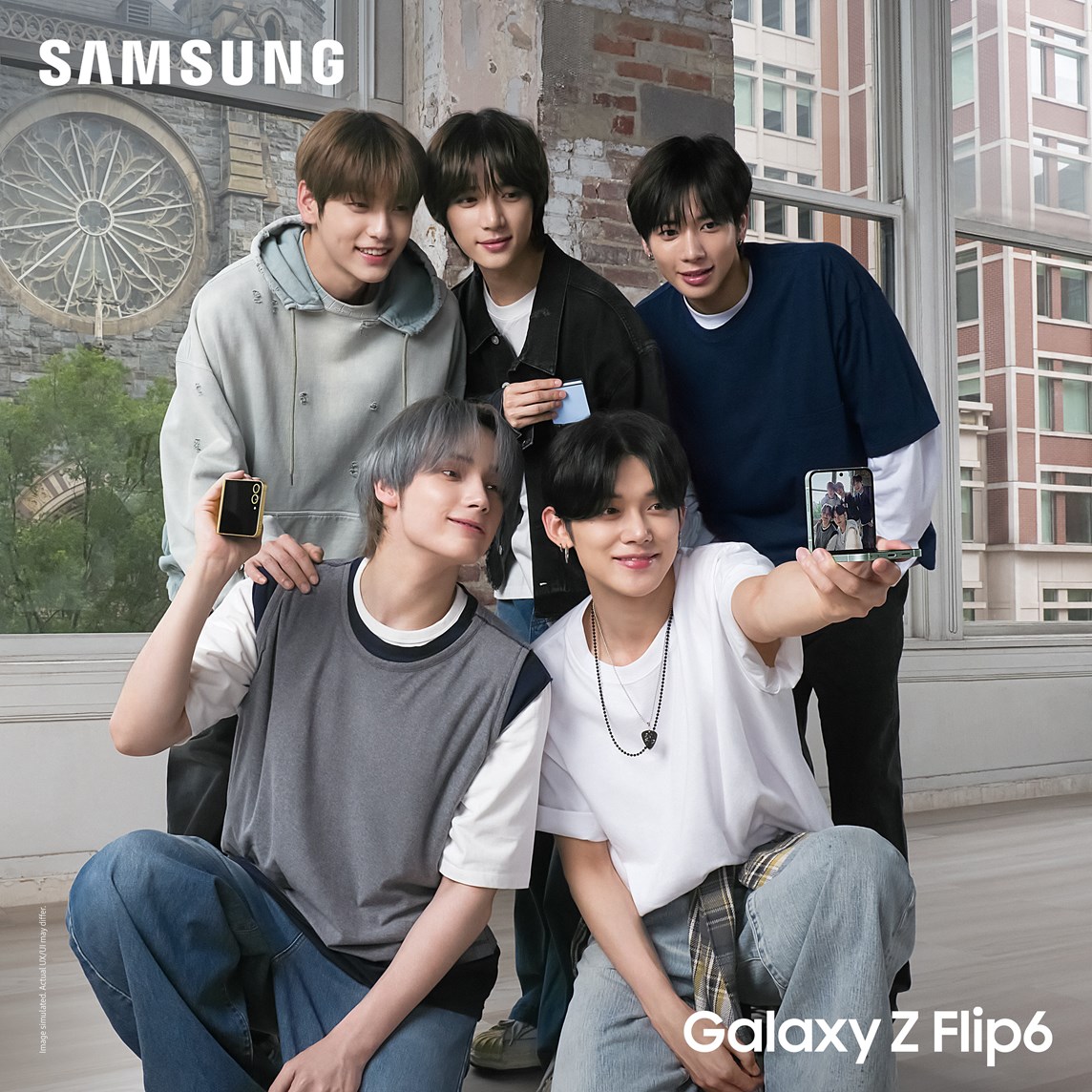 SamsungMobile's tweet photo. @bankishcrypto Enjoyed the 'Open Always Wins' MV? Join #TOMORROW_X_TOGETHER and take part in the dance challenge here: https://t.co/uhlBpv1imy #GalaxyZFlip6 #GalaxyAI #GalaxyxTXT