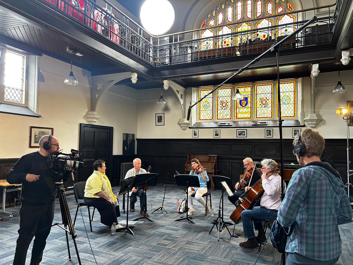 neil martin (@nmcello) on Twitter photo angrianan.ticketsolve.com/ticketbooth/sh…
Very limited tickets ….West Ocean String Quartet in rehearsal with the fabulous Maighread Ní Dhomhnaill, a guest on our 25th anniversary concert. <a href="/belowtheradartv/">Below The Radar</a> @angrianan <a href="/rte/">RTÉ</a> <a href="/EaragailArts/">Earagail Arts Festival</a> <a href="/BBCnireland/">BBC Northern Ireland</a> <a href="/TG4TV/">TG4</a> <a href="/govisitdonegal/">Donegal Tourism</a> angrianan.ticketsolve.com/ticketbooth/sh…
Very limited tickets ….West Ocean String Quartet in rehearsal with the fabulous Maighread Ní Dhomhnaill, a guest on our 25th anniversary concert. <a href="/belowtheradartv/">Below The Radar</a> @angrianan <a href="/rte/">RTÉ</a> <a href="/EaragailArts/">Earagail Arts Festival</a> <a href="/BBCnireland/">BBC Northern Ireland</a> <a href="/TG4TV/">TG4</a> <a href="/govisitdonegal/">Donegal Tourism</a>