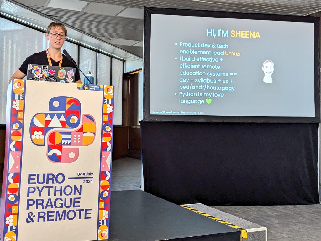 pauloxnet's tweet image. Sheena O'Connell is giving the talk "Learning to code in the age of AI" at EuroPython 2024 🐍🇪🇺
"… some learners are using AIs as footguns and limiting their own growth" 🤖
Info 👇
ep2024.europython.eu/session/learni…
#EuroPython #EuroPython2024 #Python #AI
CC @EuroPython @sheena_oconnell