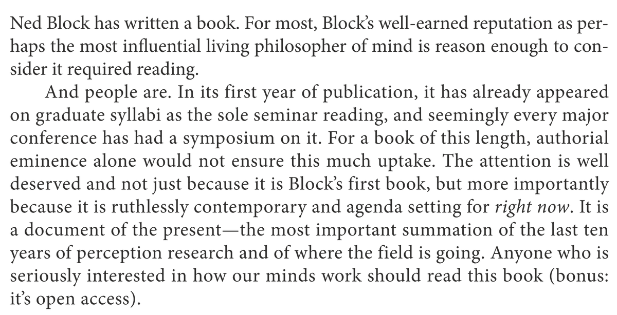 Reading <a href="/Ericmandelbaum/">Eric Mandelbaum</a>'s great review of "The border between seeing and thinking", by <a href="/De_dicto/">Ned Block</a>. philpapers.org/rec/MANTBB
