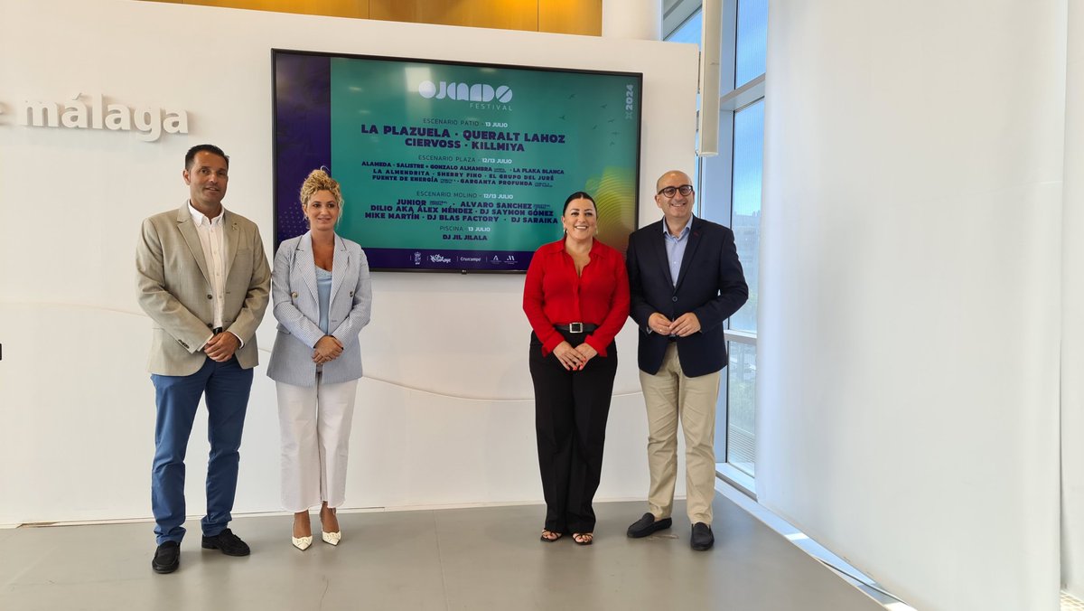 diputacionMLG's tweet photo. El vicepresidente y diputado de @CulturaMlg, @mlmestanza, presenta junto al alcalde de @AytoOjen, Juan Merino Márquez, #Ojeando Festival 2024.

Puedes seguirlo en directo: 👉 https://t.co/7gtzjijmgy https://t.co/r6TyyTJXSH