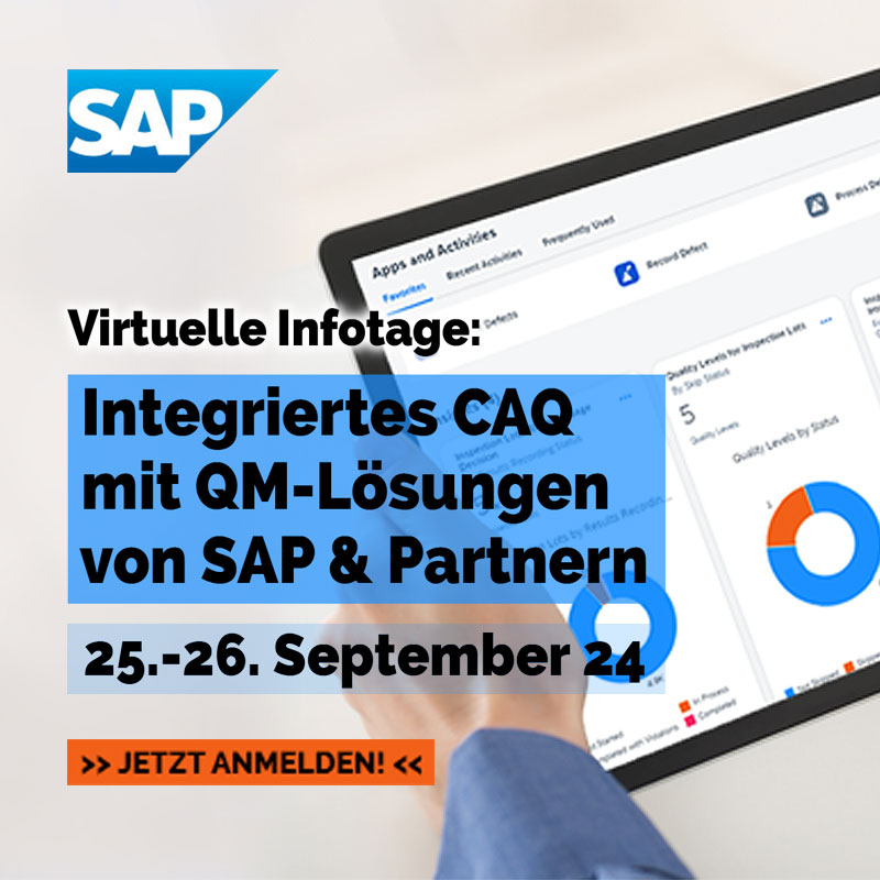 DHCGmbH's tweet photo. Virtuelle Infotage "𝐈𝐧𝐭𝐞𝐠𝐫𝐢𝐞𝐫𝐭𝐞𝐬 #𝐂𝐀𝐐 𝐦𝐢𝐭 #𝐐𝐌-𝐋ö𝐬𝐮𝐧𝐠𝐞𝐧 𝐯𝐨𝐧 #SAP &amp; 𝐏𝐚𝐫𝐭𝐧𝐞𝐫𝐧" mit 12 𝐋𝐢𝐯𝐞-𝐖𝐞𝐛𝐬𝐞𝐬𝐬𝐢𝐨𝐧𝐬 ü𝐛𝐞𝐫 𝐢𝐧𝐧𝐨𝐯𝐚𝐭𝐢𝐯𝐞 #SAPQM-𝐋ö𝐬𝐮𝐧𝐠𝐞𝐧.
Mehr unter: https://t.co/e6XIzep3xs https://t.co/LJHUYpBy4D