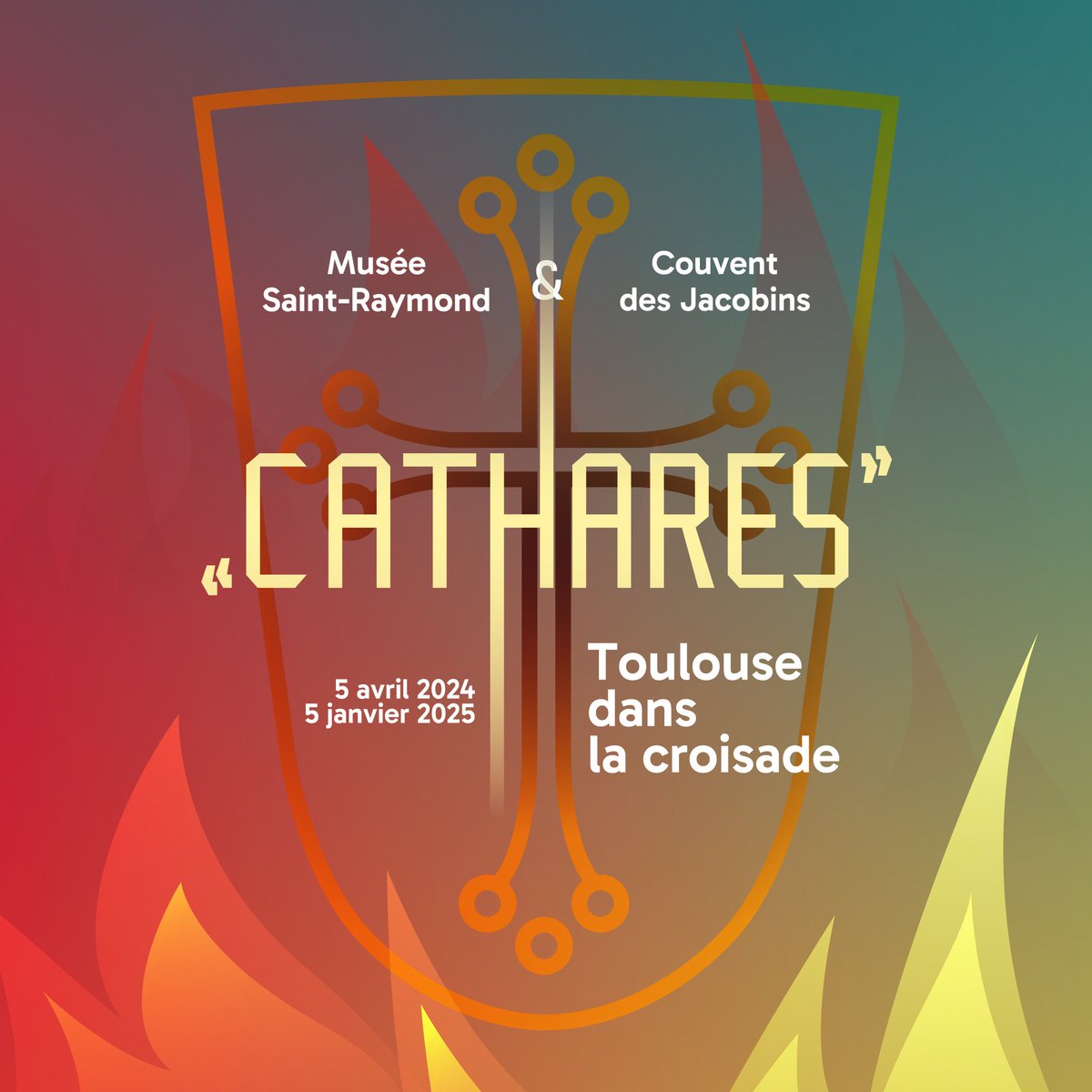 J'ai enfin eu l'occasion de visiter l'expo "Cathares, Toulouse dans la croisade" organisée par le <a href="/MSR_Tlse/">Musée Saint-Raymond</a>. Elle est formidable : un thread ⬇️ !