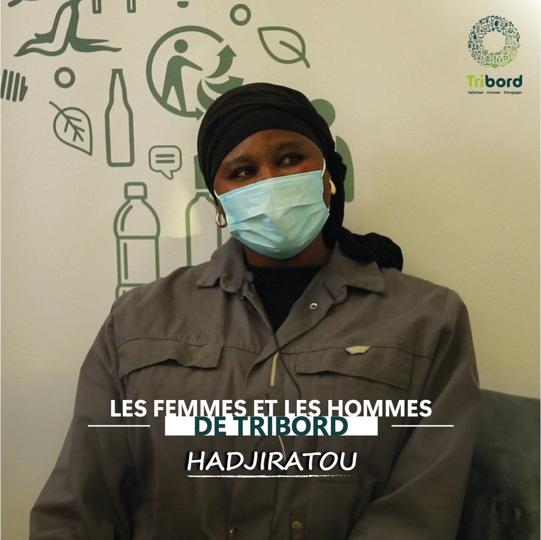 Parce que la valorisation de la personne est une des valeurs chères à Tribord🩷, voici Hadjiratou, Agente de tri. Persévérante, elle relève les défis et se forme à la langue française et la conduite, avant de viser le secteur de l’enfance qu'elle souhaite rejoindre. 👏💪#portrait