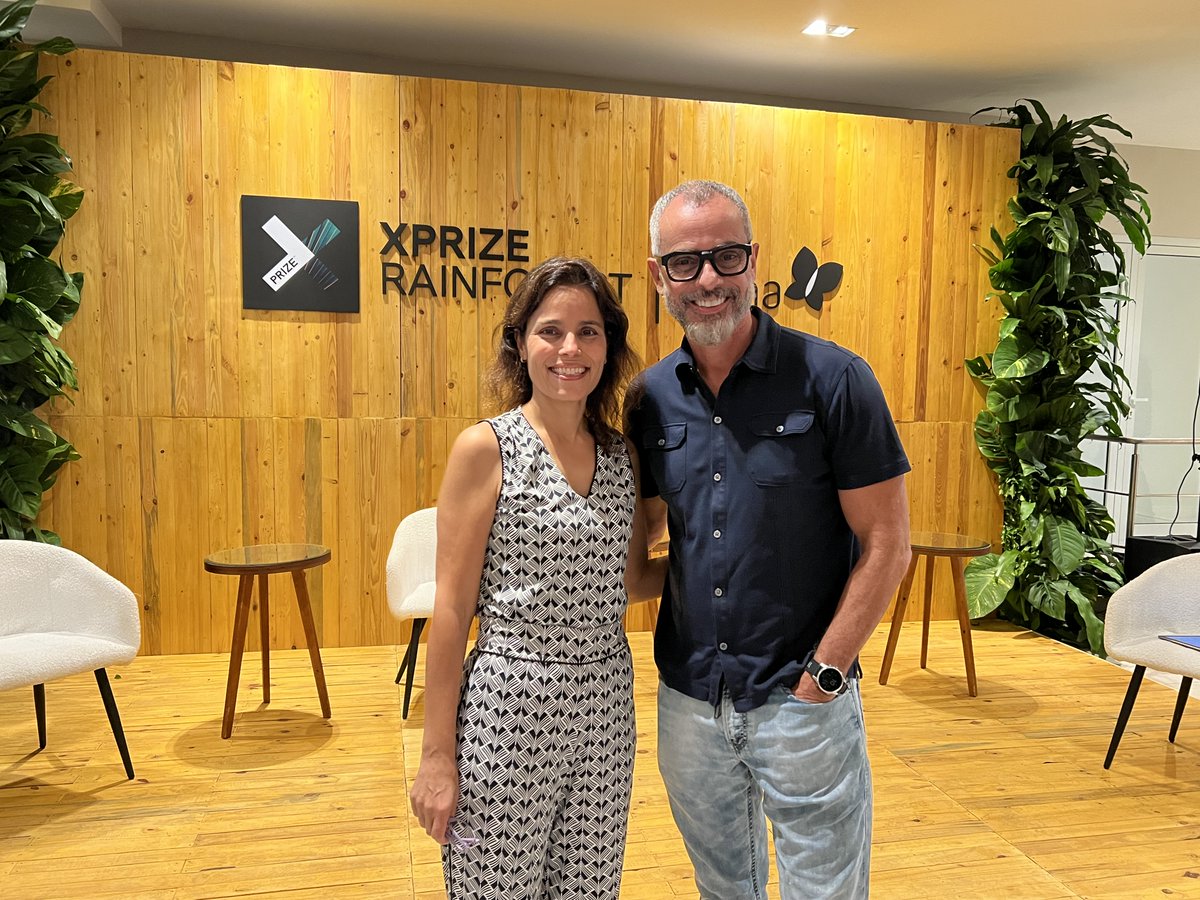 xprize's tweet photo. It’s all about…IMPACT! 🌱

#XPRIZERainforest recently hosted an Impact Day in Manaus, Brazil to discuss the future of the prize and the impact these technologies can make.

See more highlights from Impact Day below! ⬇️ 

cc: @peter_houlihan https://t.co/0QJ9kuWTd5