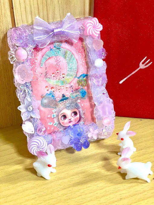 ファンの女の子が額縁手作りしてくれた シンデレラフィットすぎて泣く