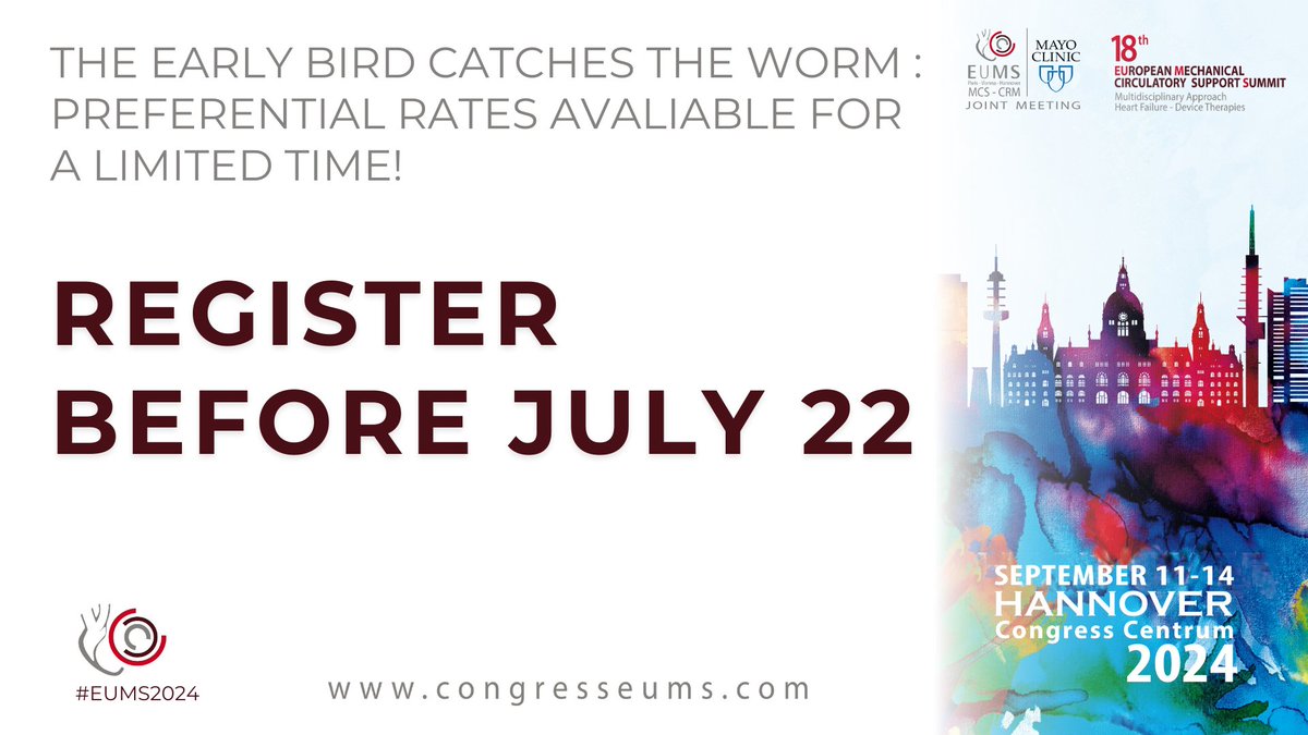 European Mechanical Circulatory Support Summit tweet media