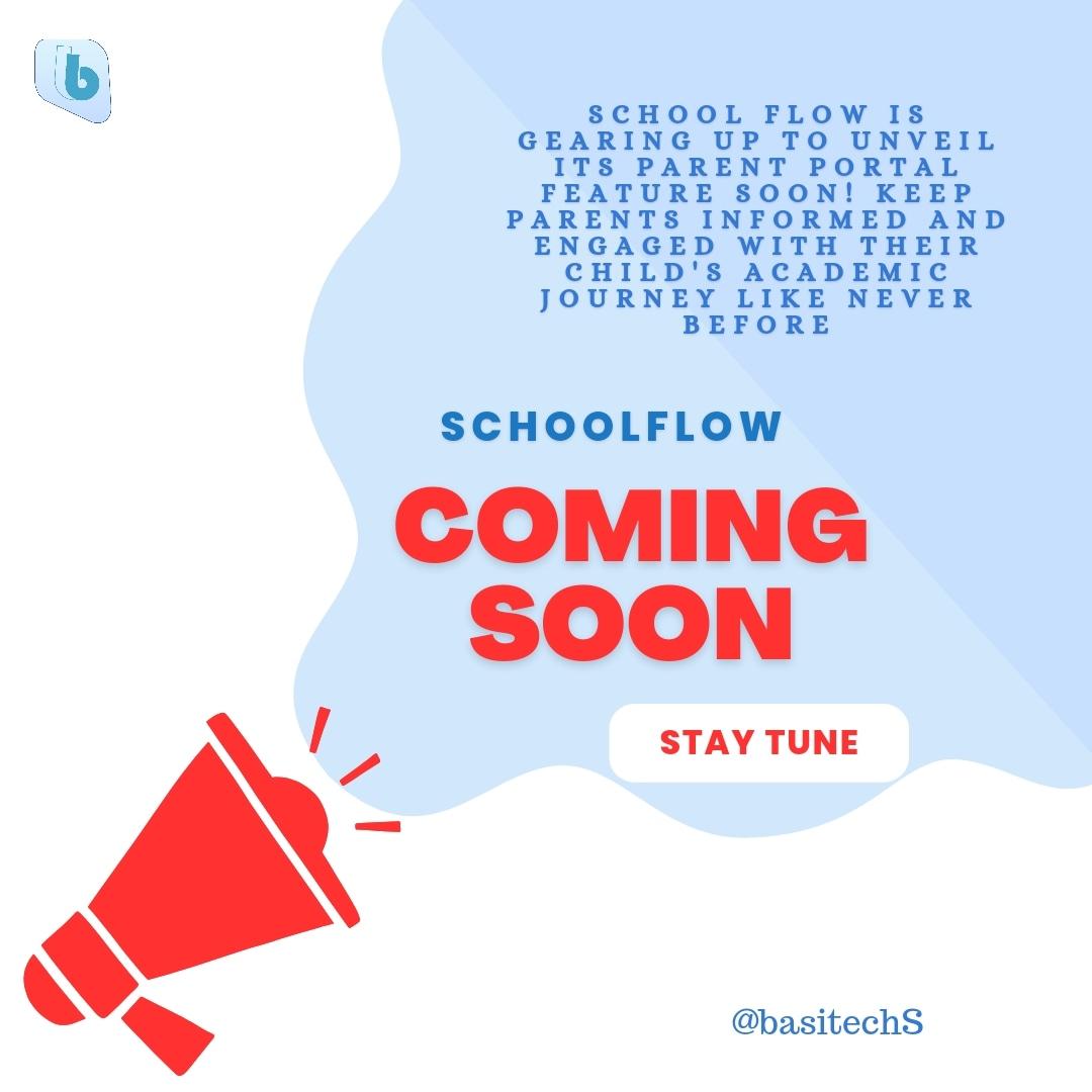 BasitechS's tweet image. School Flow; the first subsidiary of Basitech Solutions Limited, is gearing up to unveil its brand-new Parent Portal feature!
Keep parents informed &amp;amp; engaged with their child&apos;s academic journey like never before. Stay tuned for more updates!
#SchoolFlow #BasitechSolutions