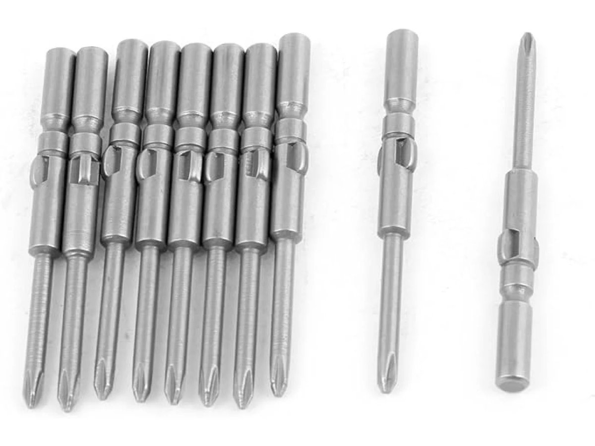 robomartoffice's tweet photo. Cross Head 60mm Long Magnetic Screwdriver Bit Set 10Pcs
SKU: RM006462
https://t.co/q5Zo7mmiw1 https://t.co/X812I2k9n1