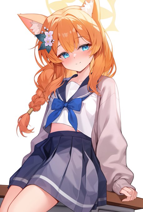 #ブルアカ 制服マリちゃん