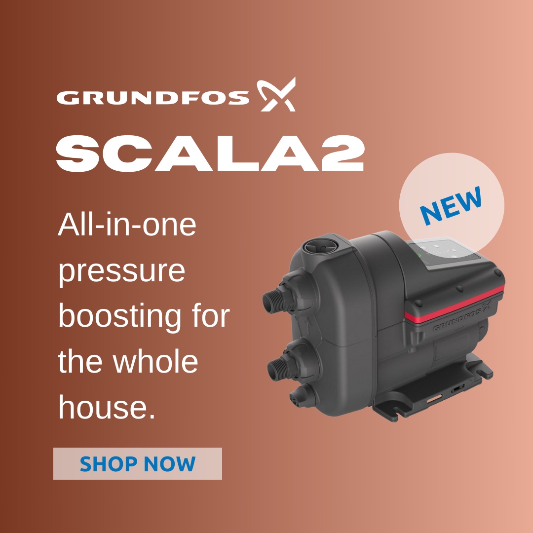 Plumb2u_'s tweet photo. Introducing the SCALA2!

✅ Intelligent automatic pump control
✅ Water cooled – quiet and compact
✅ User friendly control panel
✅ Easy to install

Shop Now! - https://t.co/RUnefB1CZ8 

#plumb2u #bathroom #kitchen #plumbing https://t.co/5BrjZN3cX6
