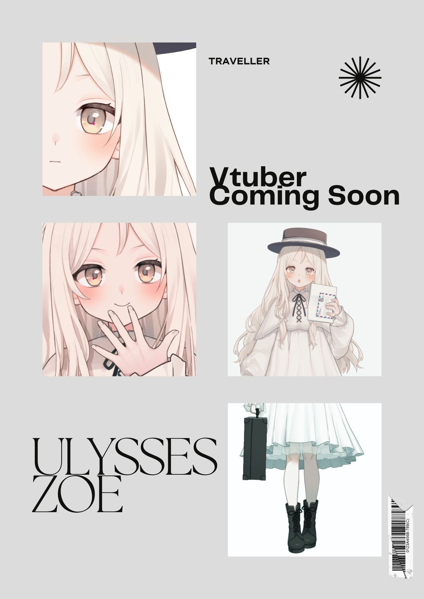 ユリシス・ゾイ🧳🦋電楽都市 on X: "-初投稿- 自由気ままな旅人Vtuber ...