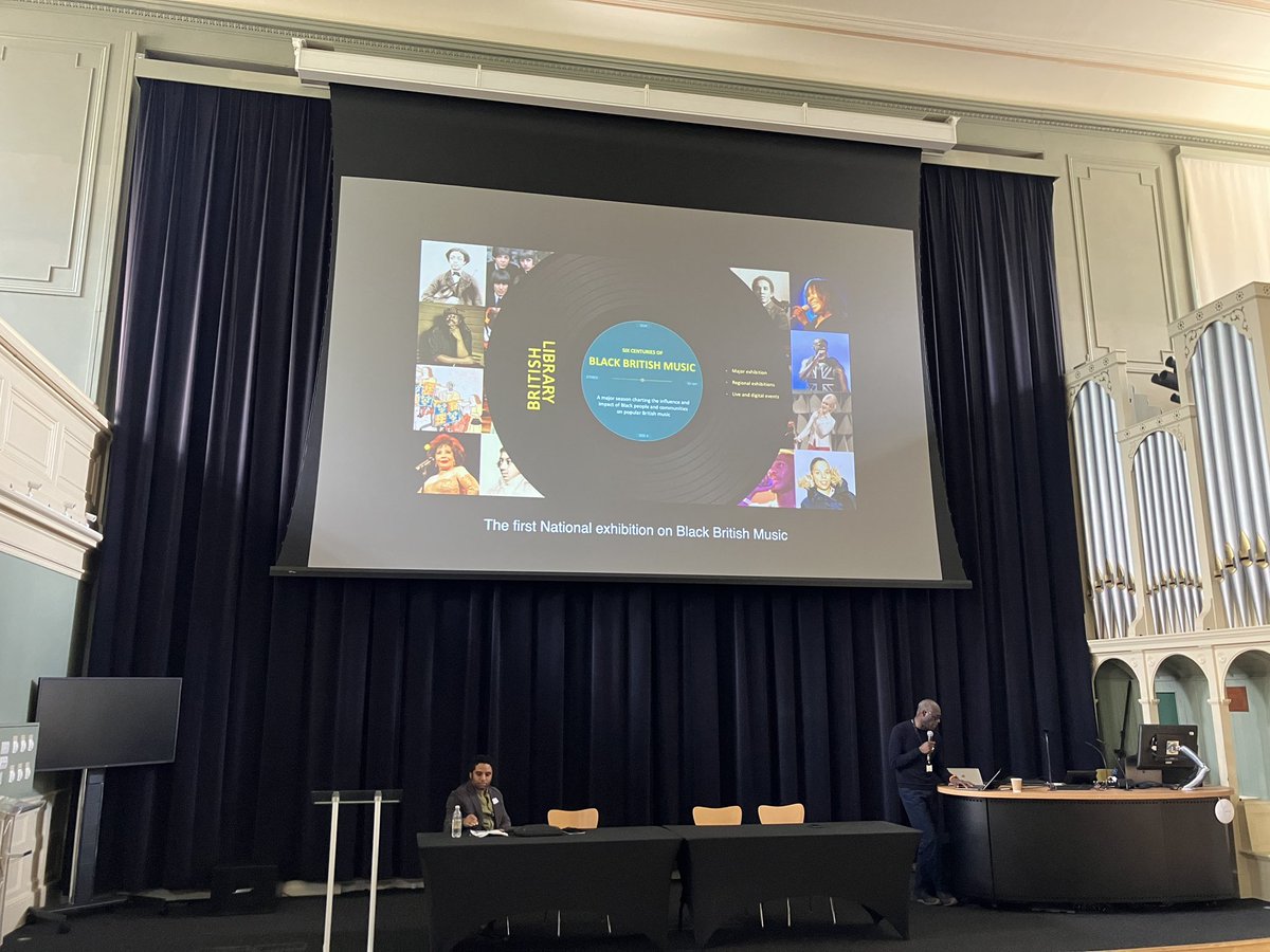 Miss_Toppin's tweet photo. At the South East Cultural Innovation Forum SECIF at the Historic Dockyard Church.
Dr Mykaell Riley @MykaellRiley from the Black Music Research Unit @TheBMRU giving the keynote - ‘Beyond The Trauma - My Journey To Creating A National Exhibition’
#CreativeIndustries #SECIF https://t.co/EoSVFijqKX