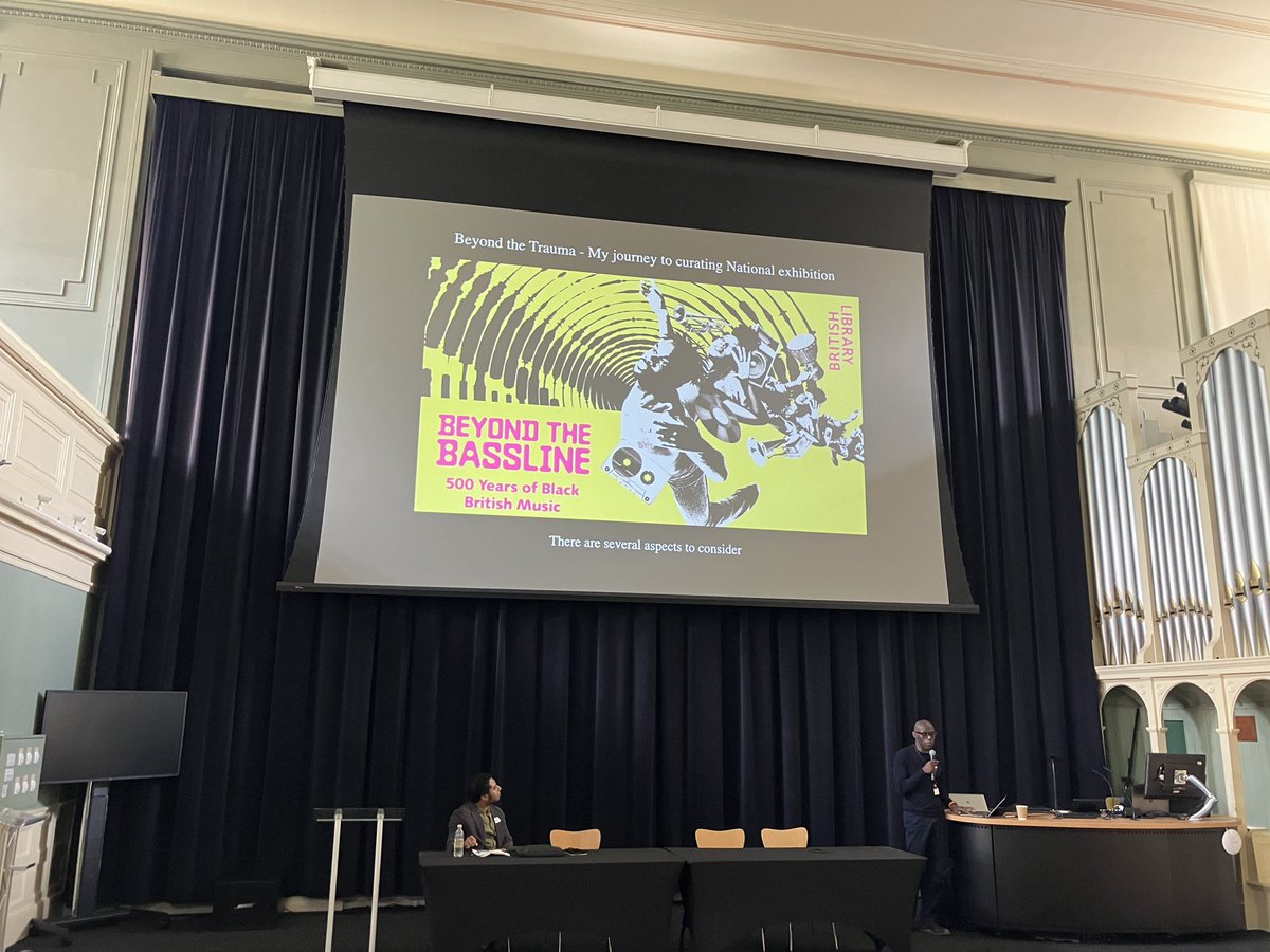 Miss_Toppin's tweet photo. At the South East Cultural Innovation Forum SECIF at the Historic Dockyard Church.
Dr Mykaell Riley @MykaellRiley from the Black Music Research Unit @TheBMRU giving the keynote - ‘Beyond The Trauma - My Journey To Creating A National Exhibition’
#CreativeIndustries #SECIF https://t.co/EoSVFijqKX