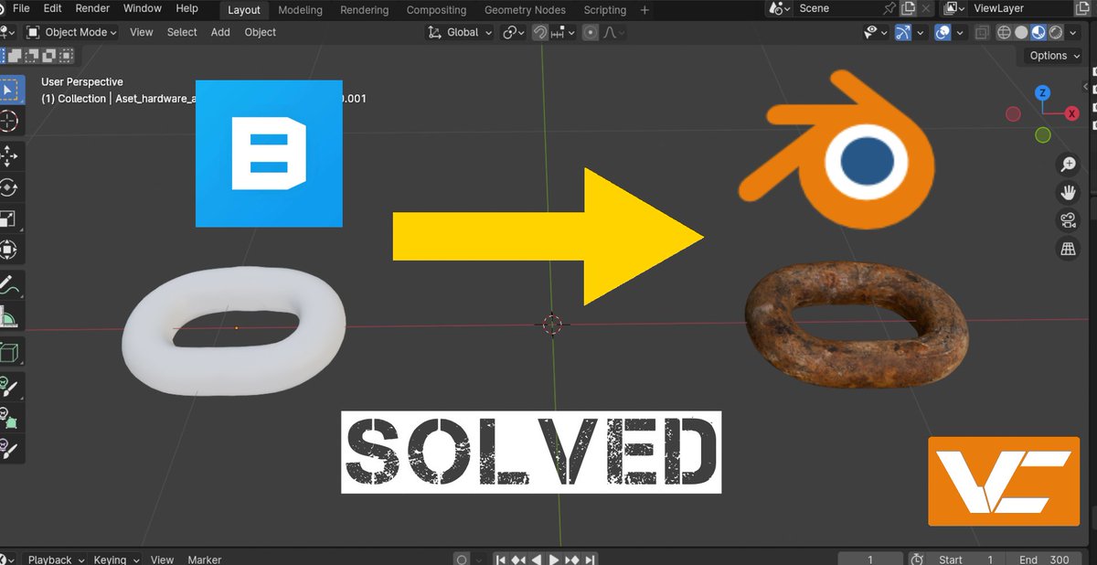 vinaychikkam's tweet photo. 🚀 Solved! 🚀
Check out my latest tutorial on fixing the Quixel Bridge to Blender 4.0+ exporting issue.
No more headaches, just smooth workflow! 🛠️✨
#Blender #3DArt #QuixelBridge #TutorialTuesday
https://t.co/S7M6JBaWif https://t.co/iH6T6ePeJW